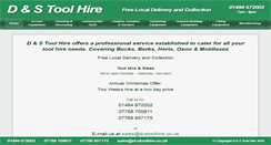 Desktop Screenshot of d-stoolhire.co.uk